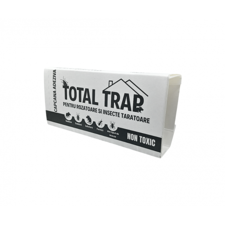 Capcana cu lipici din carton pentru rozatoare si gandaci TOTAL TRAP 