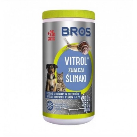 VITROL – Granule eficiente pentru combaterea melcilor si limacilor in gradina si agricultura, 250 gr.