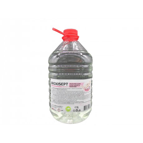 Bioxisept Dezinfectant pentru maini fara clatire cu efect antiseptic, pet 5L