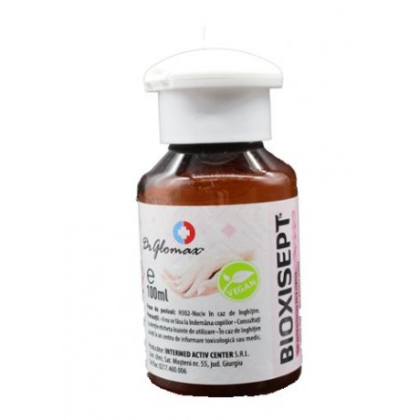 Pachet solutii dezinfectante, solutie bio maini Bioxisept, 1L, gel Bioxisept 100ml si gel maini cu alcool Mexot, 100ml