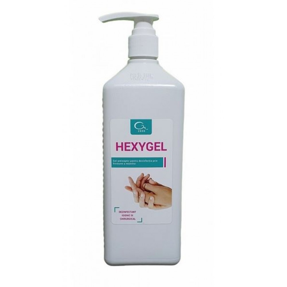 HexyGel, Dezinfectant gel pentru maini, 500 ml.