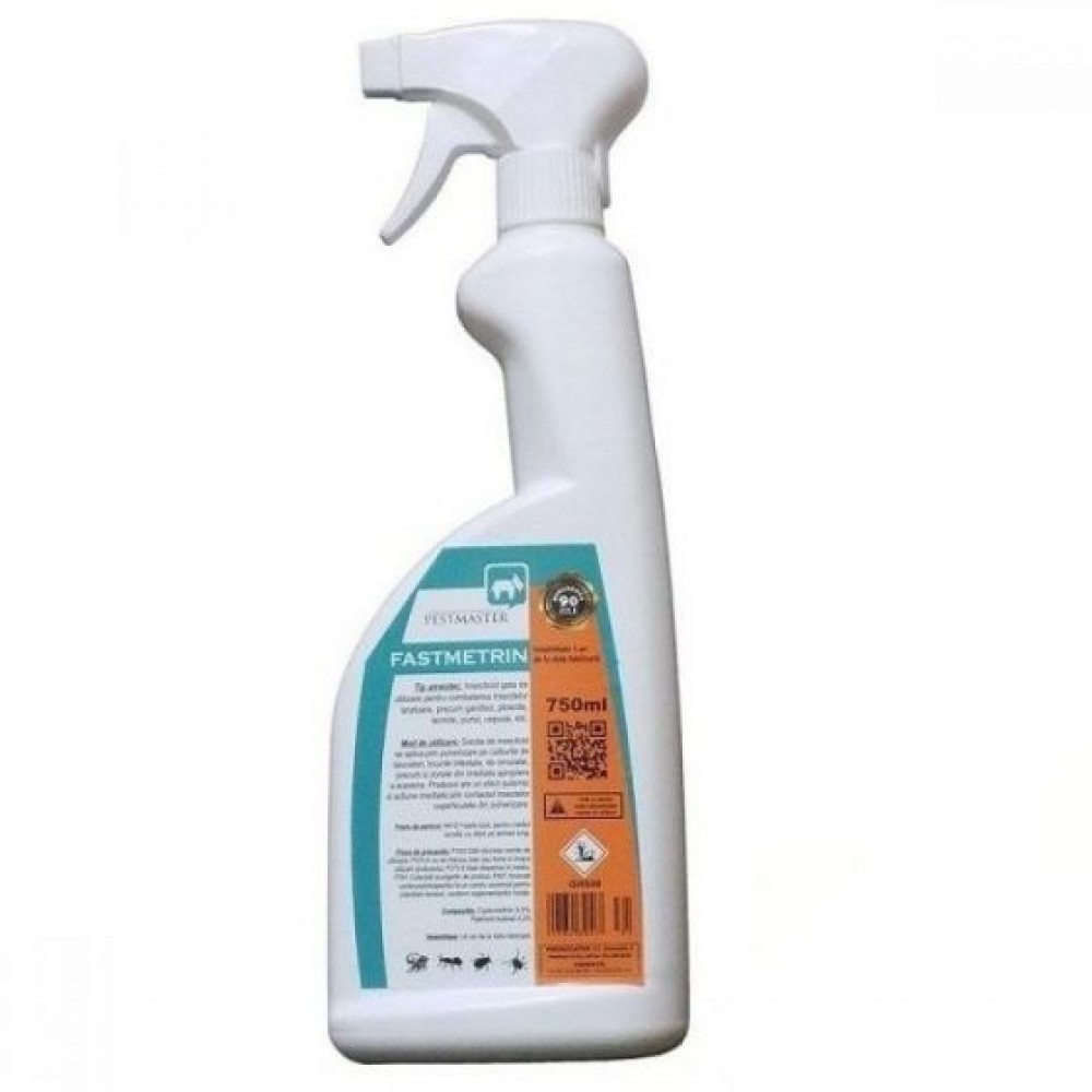 Insecticid profesional gata de utilizare anti gandaci - Fastmetrin 750 ml