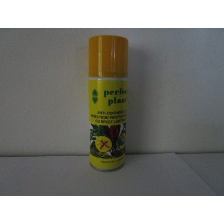 Spray Insecticid anti-cochenille cu efect lustrant Perfect Plant 200 ml.