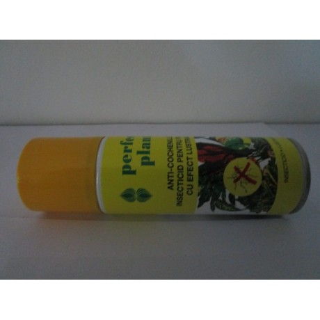 Spray Insecticid anti-cochenille cu efect lustrant Perfect Plant 200 ml.