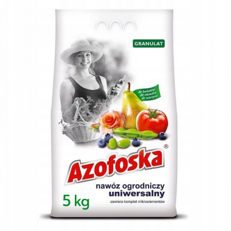 Azofoska - ingrasamant Universal, granulat, pentru gradina, 5kg.