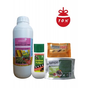 Pachet Pestmaster, Insecticid + Ingrasamant + Raticid