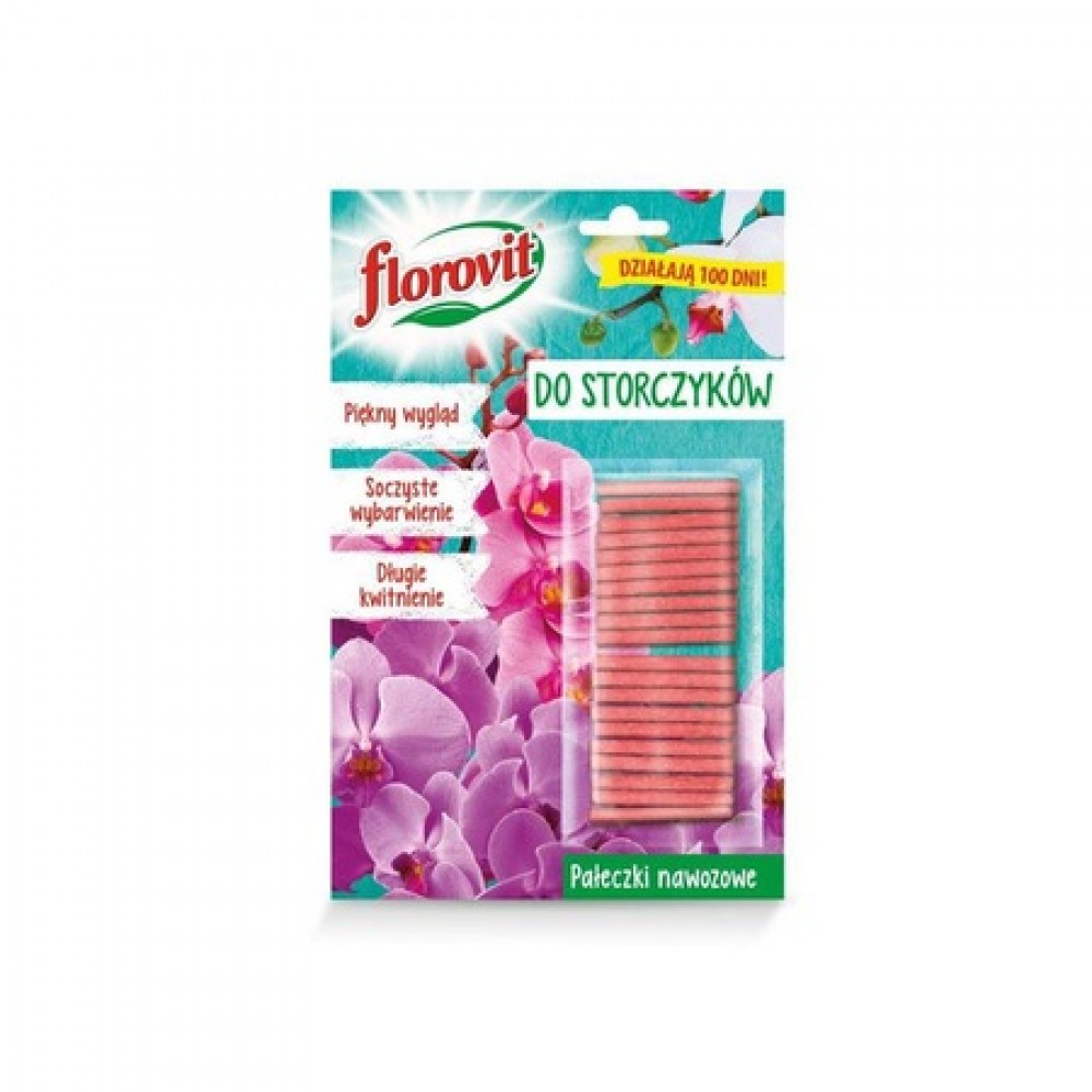 Florovit - ingrasamant bastonase, pentru Orhidee, 20 gr. (20 bastonase) 