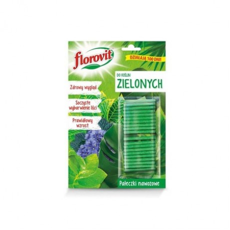 Florovit - ingrasamant bastonase, pentru Plante verzi, 20 gr. (20 bastonase)
