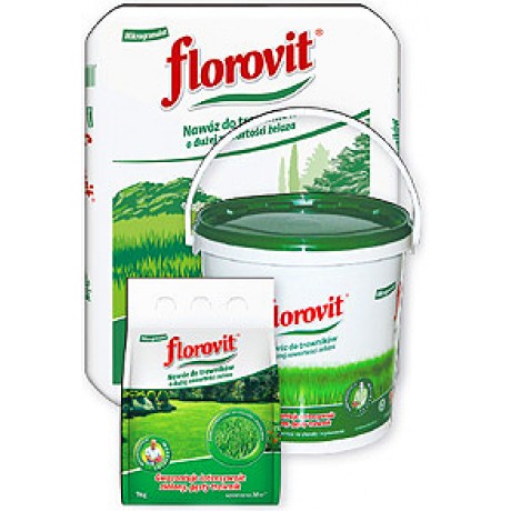 Florovit ingrasamant cu nivel ridicat de fier pentru gazon 8kg.