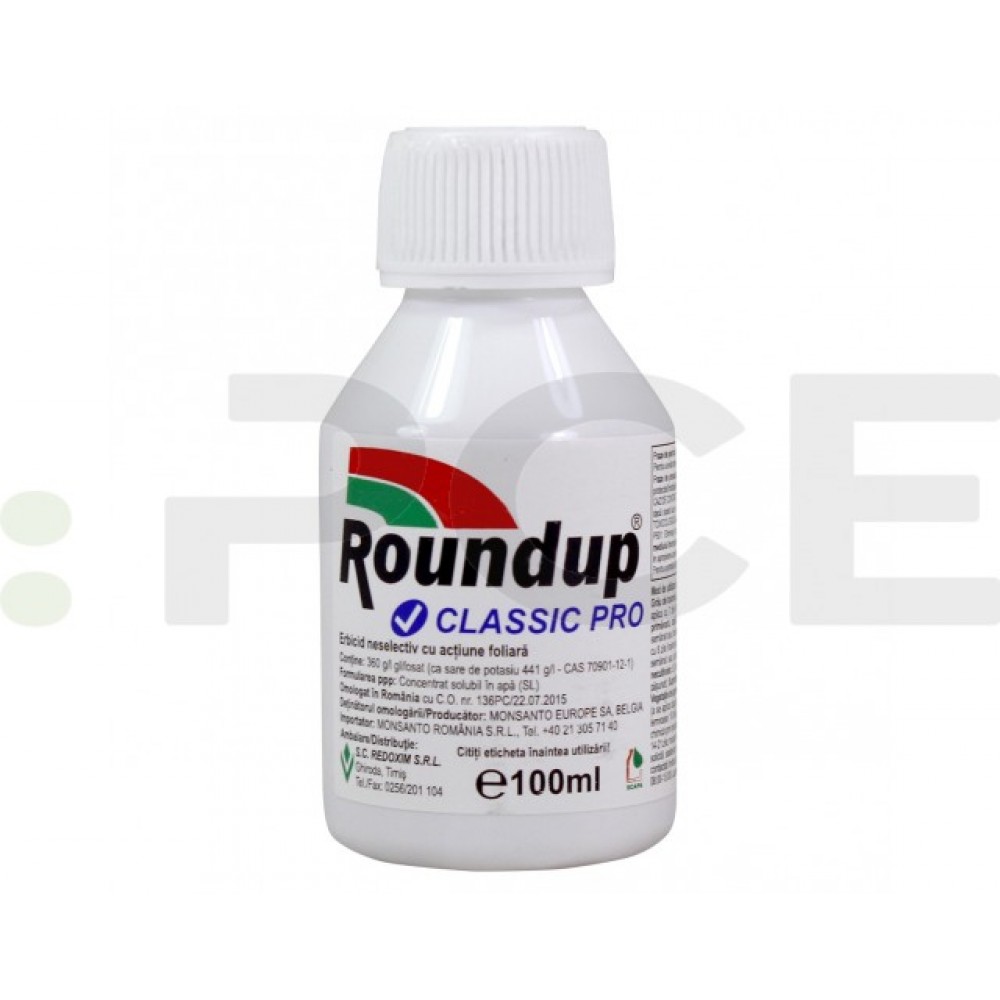 Erbicid total ROUNDUP CLASSIC PRO 100 ml