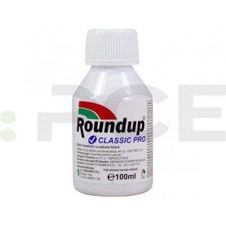Erbicid total ROUNDUP CLASSIC PRO 100 ml