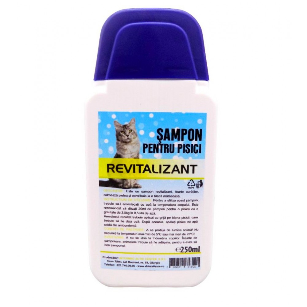 Sampon Revitalizant pentru Pisici - 250ml