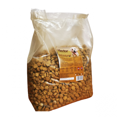 Hector hrana uscata pentru catei,aroma pui,5kg