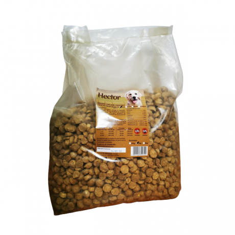 Hector hrana uscata pentru catei,aroma pui,5kg