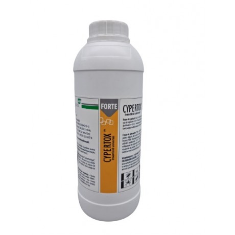 Insecticid profesional impotriva gandacilor, puricilor, mustelor, tantarilor, furnicilor - Cypertox FORTE 1l.
