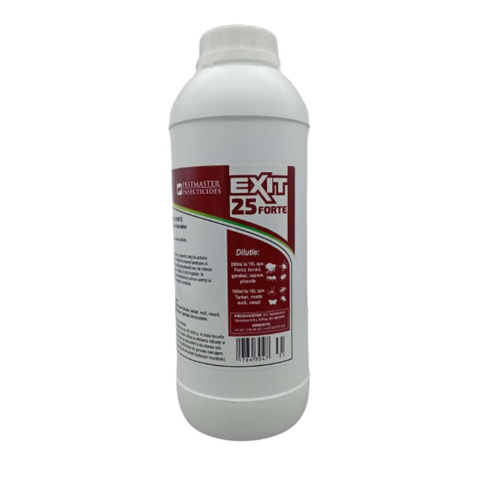 Insecticid profesional, combatere rapida, Exit 25 FORTE 1l