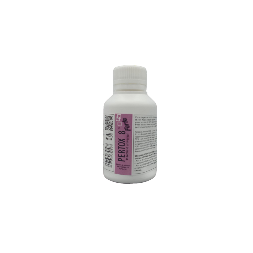 Solutie anti gandaci, muste, tantari, purici, capuse - Pertox 8 FORTE - 100 ml 