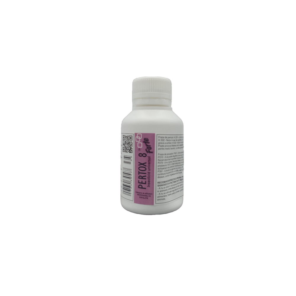 Solutie anti gandaci, muste, tantari, purici, capuse - Pertox 8 FORTE - 100 ml.