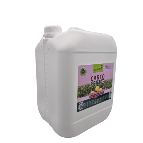 Fertilizantul CARTO FERT 25C pentru cartofi, formula radiculara si foliara, 10l.