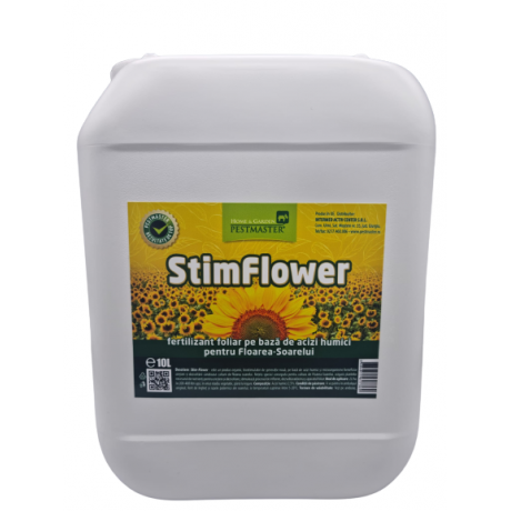 Fertilizant foliar pe baza de acizi humici pentru floarea-soarelui, Stim Flower 10l.