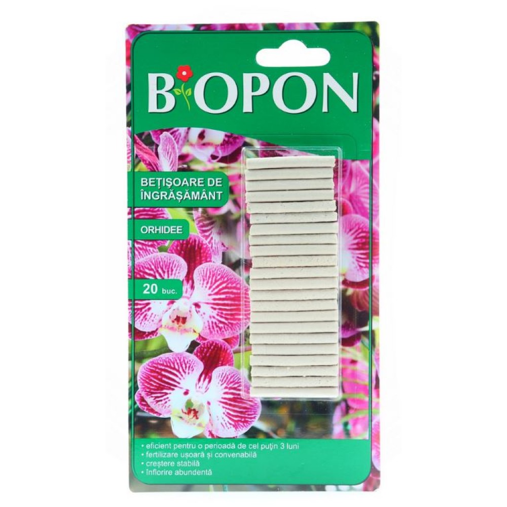 BIOPON ingrasamant orhidee sticks 20 pcs