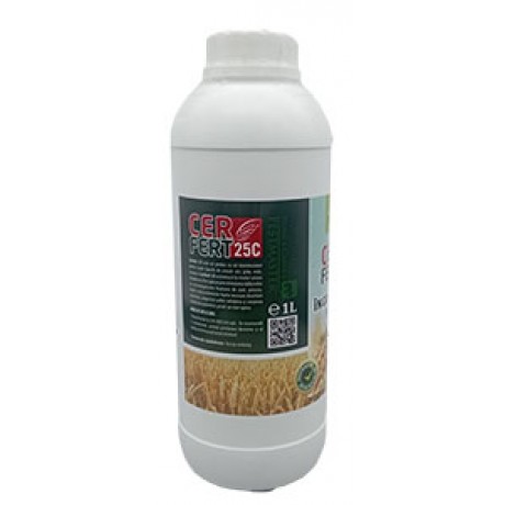 Ingrasamant foliar, pe baza de acizi humici, CerFert25C, produs cu rol biostimulator, pentru toate tipurile de cereale, 1l.
