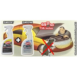 Oferta! Spray impotriva mirosului de rozatoare ZAG248 si Spray anti rozatoare ZAG247