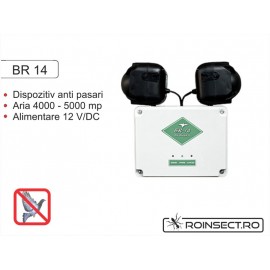 Dispozitiv electronic impotriva pasarilor daunatoare BR14