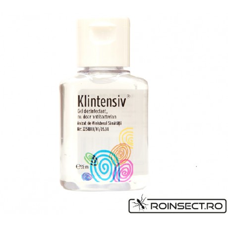 Klintensiv Mini Dezinfectant gel de maini 28 ml