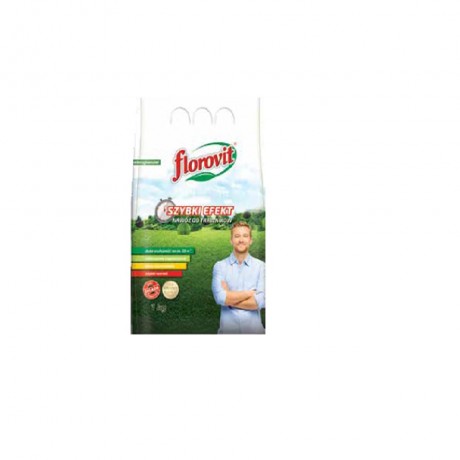 Florovit - Ingrasamant specializat granulat pentru gazon cu efect rapid 1kg.