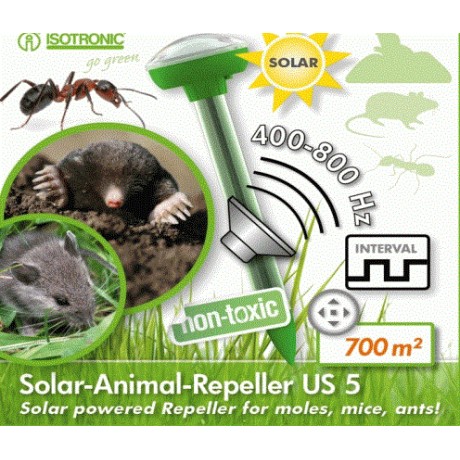 Aparat solar anticartita, rozatoare, furnici Isotronic 70010 