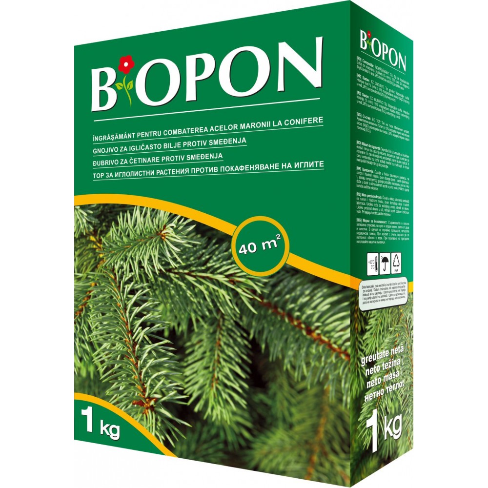 BIOPON ingrasamant conifere anti-ingalbenire ace 1 kg