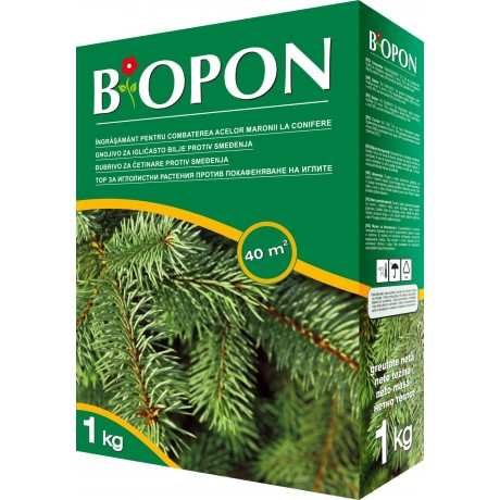 BIOPON ingrasamant conifere anti-ingalbenire ace 1 kg