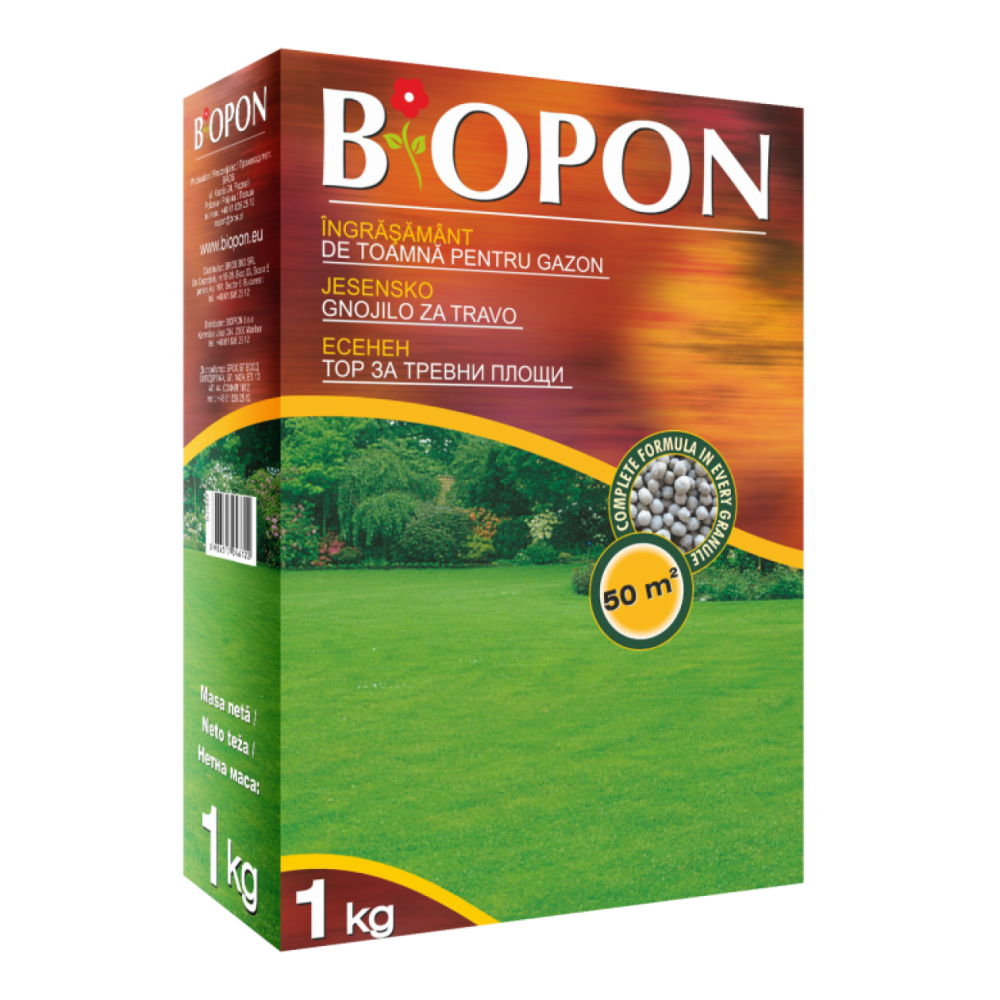 BIOPON ingrasamant de toamna pentru gazon 1 kg