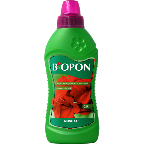 BIOPON ingrasamant pelargonii 0,5 l (422 specii muscata)