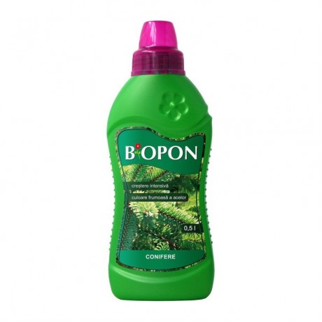 BIOPON ingrasamant pentru conifere 0,5 l