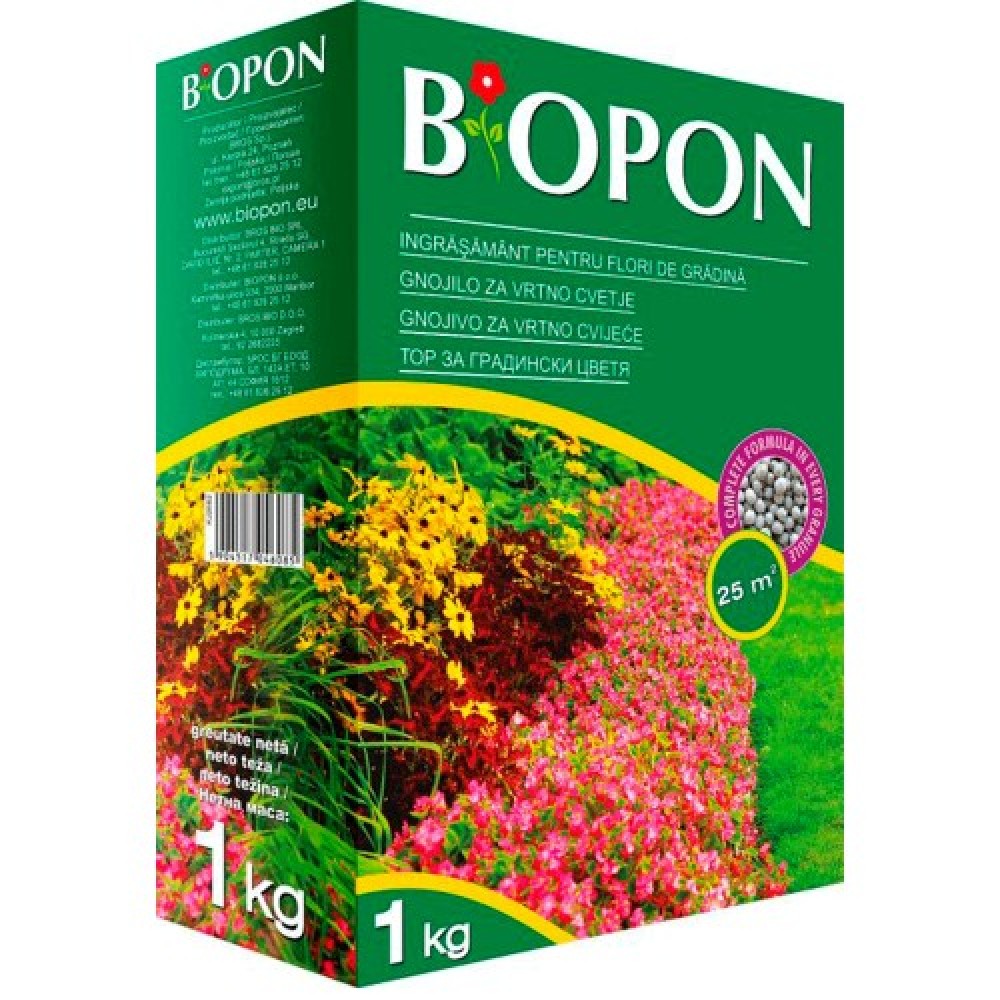 BIOPON ingrasamant pentru flori de gradina 1 kg