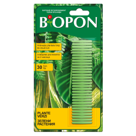 BIOPON ingrasamant plante verzi sticks 30 pcs