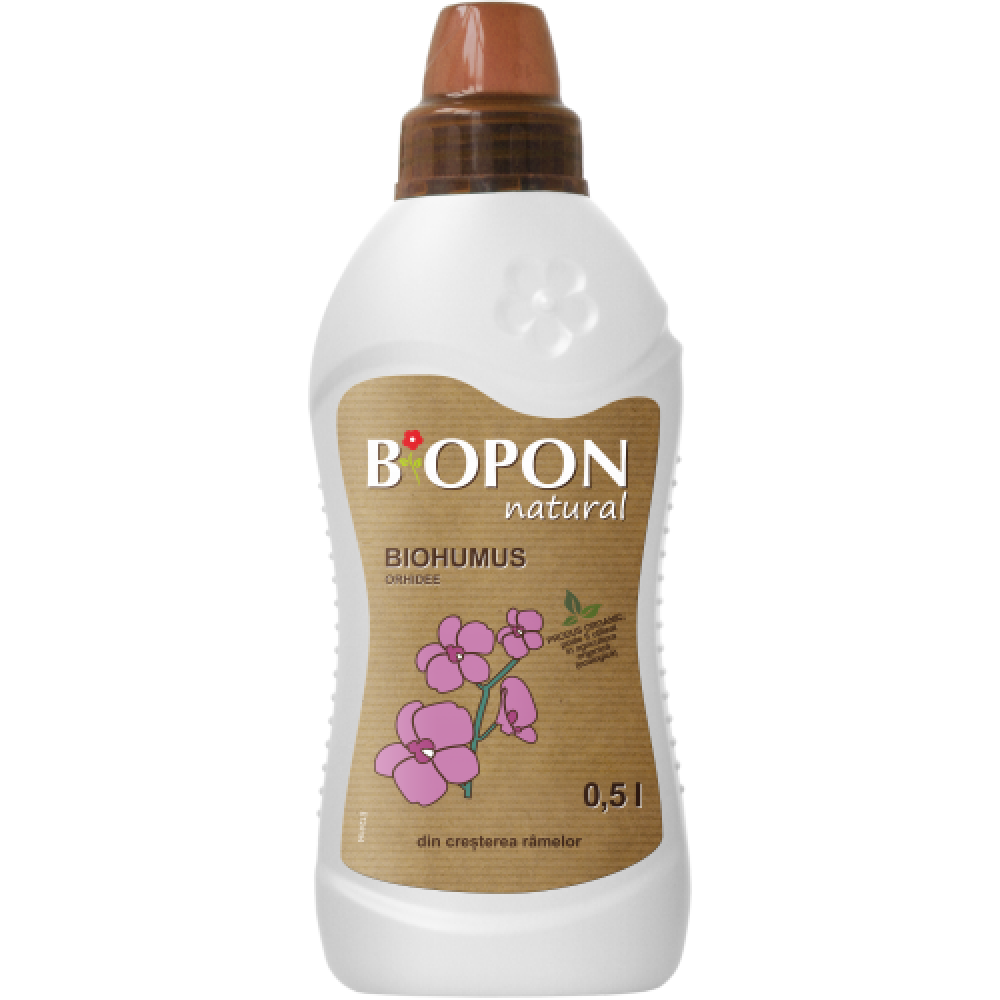Biopon BioHumus natural  orhidee 0.5l