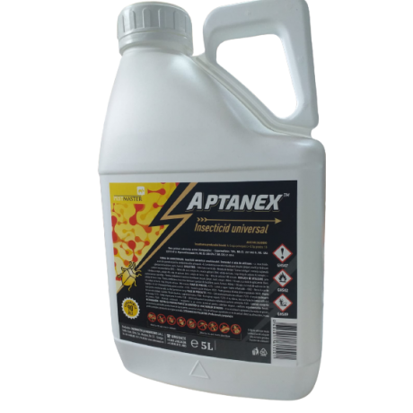 Insecticid concentrat impotriva mustelor, tantarilor, viespilor Aptanex FORTE 5l.