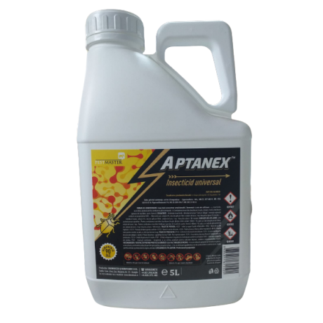 Insecticid concentrat impotriva mustelor, tantarilor, viespilor Aptanex FORTE 5l.