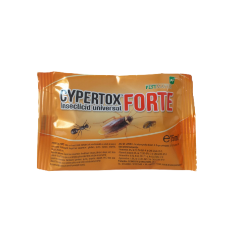 Cypertox Forte universal, impotriva insectelor, 15 ml.