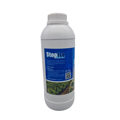 Stop Ice Liquid, solutie impotriva inghetului pentru plante (pomi, vita de vie, legume etc.) 1l.