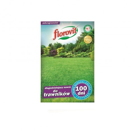 Ingrasamant specializat granulat Florovit pentru gazon cu efect prelungit 100zile 1kg