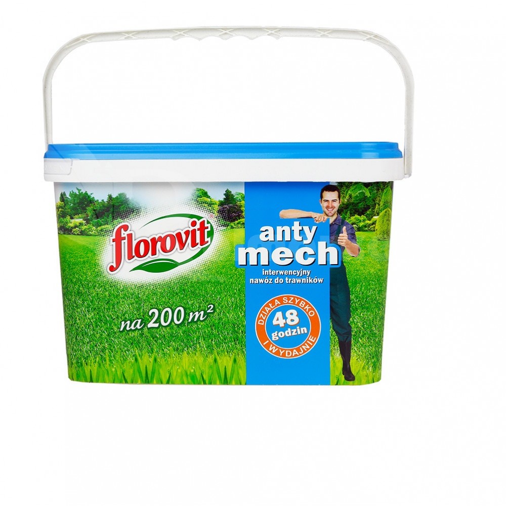 Florovit - Ingrasamant specializat granulat de urgenta pentru gazon (antimuschi) 4kg.