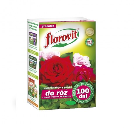 Florovit - Ingrasamant specializat granulat pentru trandafiri si alti arbusti ornamentali - cu efect prelungit 100zile 4kg