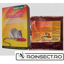 Biokett Pak rodenticid sub forma de boabe de cereale impregnate (200gr.)