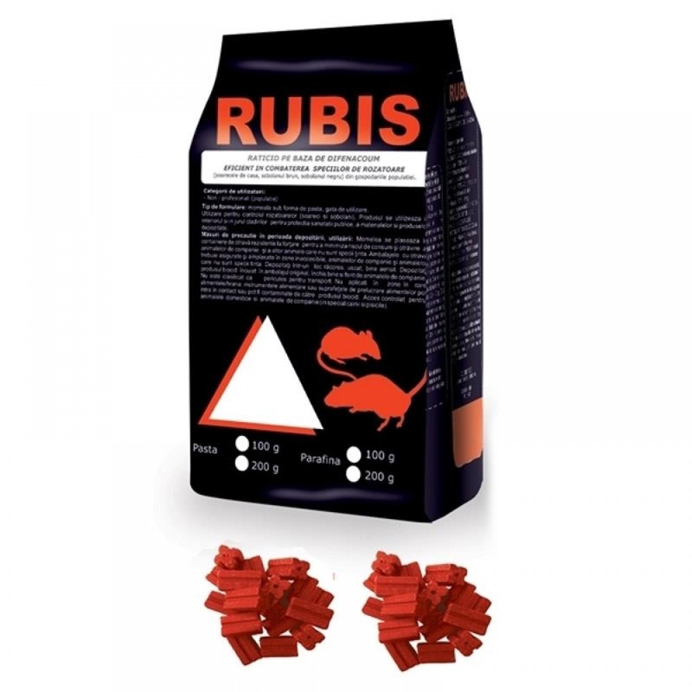 Rubis parafina (baton cerat) 150gr