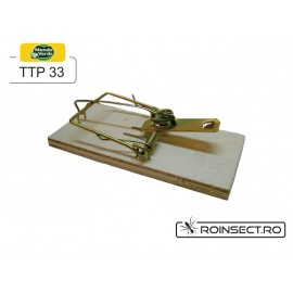 Capcana mecanica soareci - Basic Trap TTP33 (set 2 buc) 