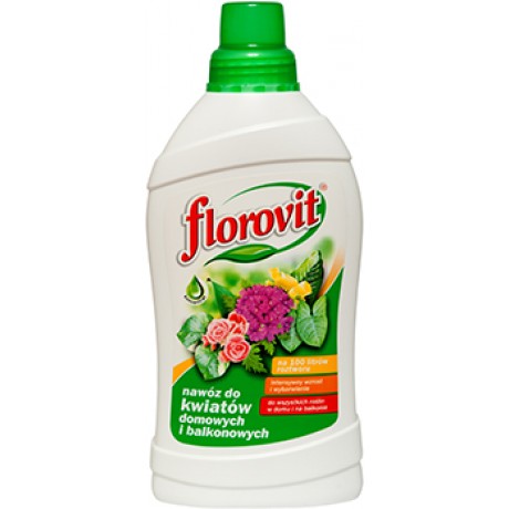 Florovit - ingrasamant specializat lichid pentru plante de ghiveci si flori de balcon 0.25l.
